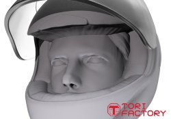 画像12: トリファクトリー[HD-07]1/12 フィギュアアクセサリー ヘッドセット2 フルフェイスライダーヘル