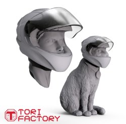 画像3: トリファクトリー[HD-07]1/12 フィギュアアクセサリー ヘッドセット2 フルフェイスライダーヘル