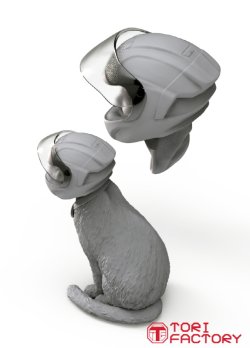 画像4: トリファクトリー[HD-07]1/12 フィギュアアクセサリー ヘッドセット2 フルフェイスライダーヘル