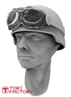 画像10: トリファクトリー[HD-08]1/12 フィギュアアクセサリー ヘッドセット3 ハーフヘル&ゴーグル