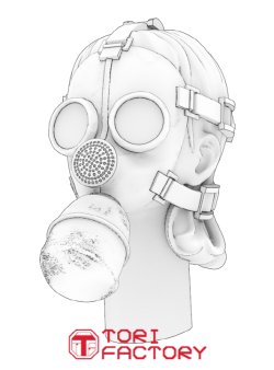 画像16: トリファクトリー[HD-03A]1/35 アクセサリー ヘッドシリーズ3 マスクヘッドセット2 ガスマスク(10個入)