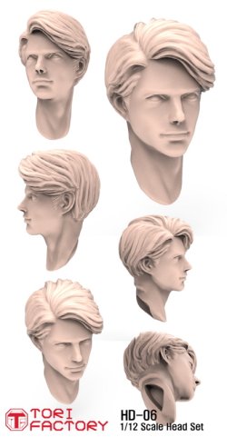 画像15: トリファクトリー[HD-06]1/12 ヘッドシリーズ1「旅人」コンバージョンキット