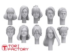 画像4: トリファクトリー[HD-09]1/35 アクセサリー ヘッドシリーズ モダンヘッドセット(10個入り)