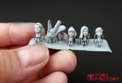 画像12: トリファクトリー[HD-09]1/35 アクセサリー ヘッドシリーズ モダンヘッドセット(10個入り)