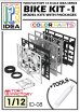 画像7: トリファクトリー[ID-08]1/12 フィギュア用バイク組立キット1  (レジン製　チューブ式接着剤付）