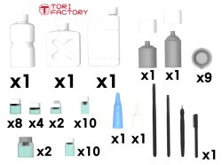 画像9: トリファクトリー[ID-15]1/12 モデリング塗装ツール2