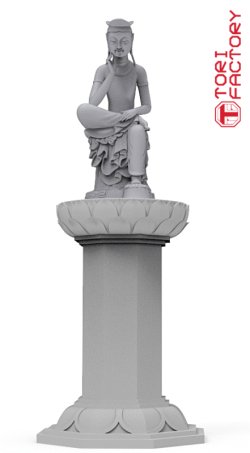 画像10: トリファクトリー[ID-22]1/12 仏像 半跏思惟像