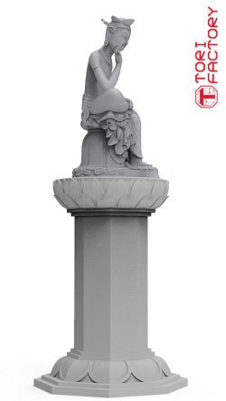 画像11: トリファクトリー[ID-22]1/12 仏像 半跏思惟像