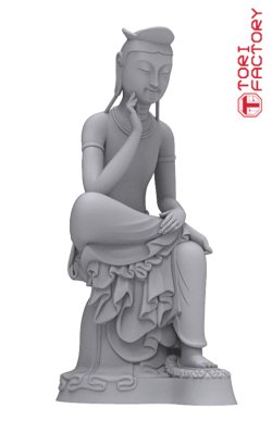 画像18: トリファクトリー[ID-22]1/12 仏像 半跏思惟像