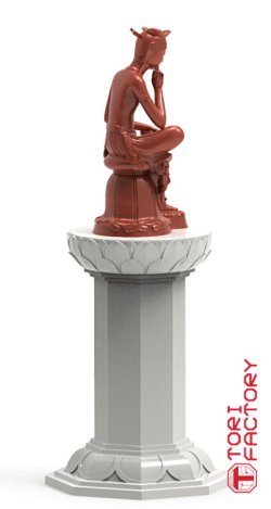 画像23: トリファクトリー[ID-22]1/12 仏像 半跏思惟像