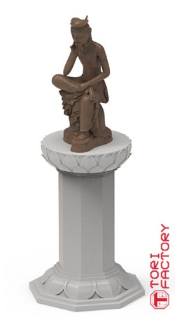 画像24: トリファクトリー[ID-22]1/12 仏像 半跏思惟像