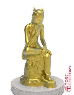 画像31: トリファクトリー[ID-22]1/12 仏像 半跏思惟像