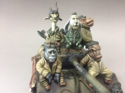 画像4: トリファクトリー[AT-013]1/35 WWII アメリカ　戦車兵 セット チーム “激怒"