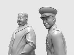 画像13: トリファクトリー[MF-07]1/35 現用  謎多き第一書記と軍幹部セット