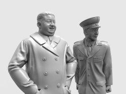 画像12: トリファクトリー[MF-07]1/35 現用  謎多き第一書記と軍幹部セット