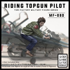 画像1: トリファクトリー[MF-08D]1/32 1/48 1/72 現用 米 トップガンパイロット(3体入) (1)