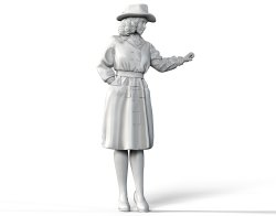 画像6: トリファクトリー[MF-09]1/35 WWII 仏 パリの若き婦人