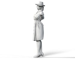 画像5: トリファクトリー[MF-09]1/35 WWII 仏 パリの若き婦人