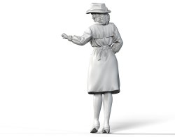 画像3: トリファクトリー[MF-09]1/35 WWII 仏 パリの若き婦人