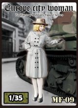 トリファクトリー[MF-09]1/35 WWII 仏 パリの若き婦人
