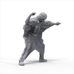 画像8: トリファクトリー[MF-17C]1/144 現用 HALO降下するジャンプスーツチーム