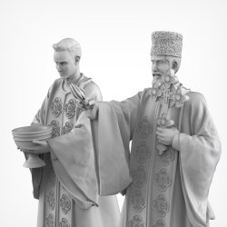 画像9: トリファクトリー[MF-20B]1/48&1/72 ロシア正教司祭セット