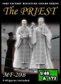 トリファクトリー[MF-20B]1/48&1/72 ロシア正教司祭セット