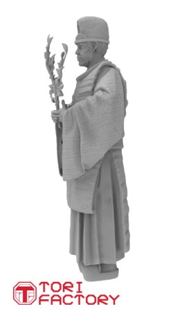 画像9: トリファクトリー[MF-25A]1/35 日本の神事 神職1 祝詞を奏上する神主 祭壇付き