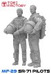 画像3: トリファクトリー[MF-29C]1/72 アメリカ空軍戦略偵察機SR-71パイロット&RSOセット(2体セット)