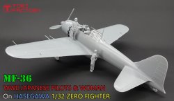画像18: トリファクトリー[MF-36B]1/48 WWII 日本海軍パイロットと見送る女性