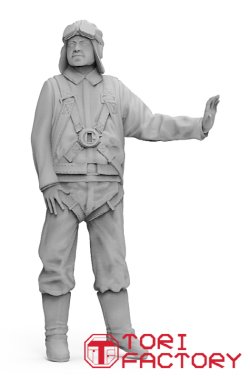 画像9: トリファクトリー[MF-36C]1/72 WWII 日本海軍パイロットと見送る女性