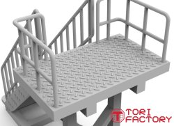 画像11: トリファクトリー[MF-39A]1/32 現用 アメリカ空軍F-35クリーニングクルーセット2&階段セット