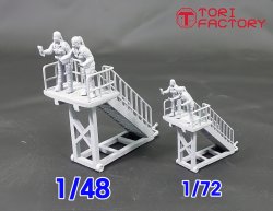 画像17: トリファクトリー[MF-39A]1/32 現用 アメリカ空軍F-35クリーニングクルーセット2&階段セット