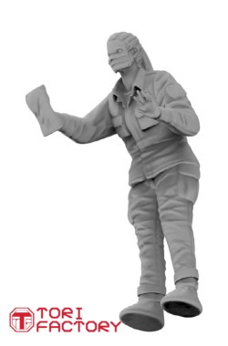 画像3: トリファクトリー[MF-39A]1/32 現用 アメリカ空軍F-35クリーニングクルーセット2&階段セット