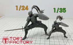 画像2: トリファクトリー[MF-42A]1/35 ファンタジー世界の騎士