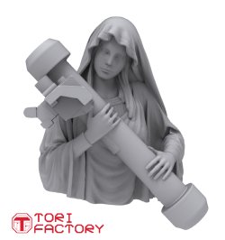 画像6: トリファクトリー[MF-43B]1/24 バストサイズ 聖ジャベリン像(バストモデル)
