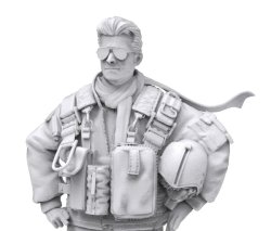 画像4: トリファクトリー[MF-52A]1/32 現用 「ホットショット」パイロット&ホットドッグクルーセット(2体入)