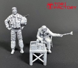 画像10: トリファクトリー[MF-52A]1/32 現用 「ホットショット」パイロット&ホットドッグクルーセット(2体入)