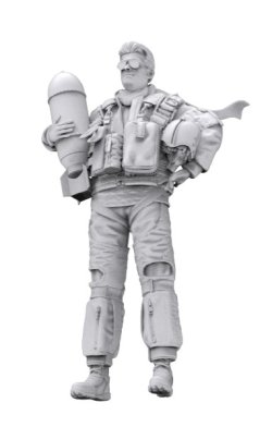 画像3: トリファクトリー[MF-52C]1/72 現用 「ホットショット」パイロット&ホットドッグクルーセット(2体入)