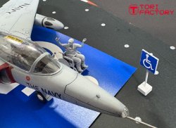 画像7: トリファクトリー[MF-53A]1/24 現用 「ホットショット」車いすの男&標識看板