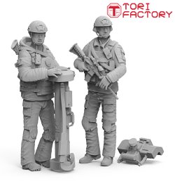 画像3: トリファクトリー[MF-31D]1/72 日本人義勇兵セット(2体セット)
