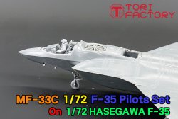 画像17: トリファクトリー[MF-33C]1/72 F-35海兵隊パイロットセット デッキクルー付(3体セット)