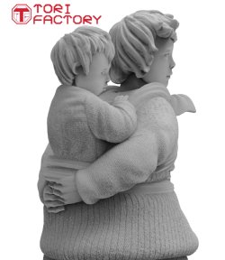 画像10: トリファクトリー[MF-34A]1/35 朝鮮戦争 弟を背負う幼い姉