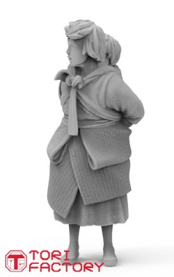 画像3: トリファクトリー[MF-34B]1/24 朝鮮戦争 弟を背負う幼い姉