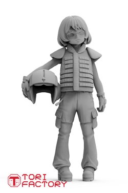 画像3: トリファクトリー[MF-45A]1/35 現用 女性ヘリコプター・パイロット