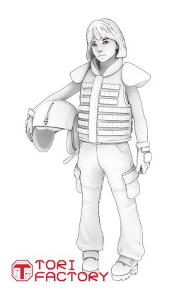 画像14: トリファクトリー[MF-45A]1/35 現用 女性ヘリコプター・パイロット