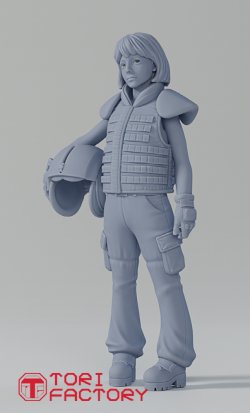 画像18: トリファクトリー[MF-45A]1/35 現用 女性ヘリコプター・パイロット