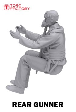 画像5: トリファクトリー[MF-21B]1/48 WWII 英国空軍 アブロランカスターパイロットチーム