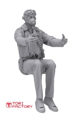 画像3: トリファクトリー[MF-21B]1/48 WWII 英国空軍 アブロランカスターパイロットチーム