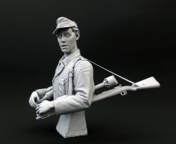 画像1: トリファクトリー[MJ10-009]1/10 WWII ドイツ国防軍の少年兵(バストモデル)